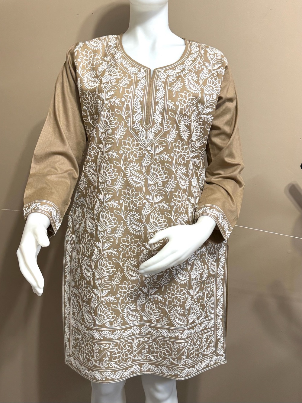 Cotton embroidered kurti /top /tunic